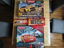 Carrera GO! 1:43 Highway Action Autorennbahn, Und Disney Cars 3 Plus Zubehör!!!