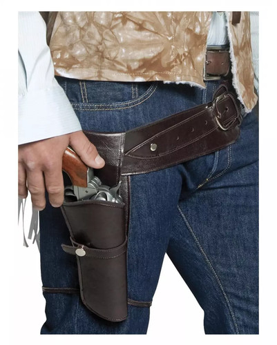 Brauner cowboy holster mit - holster,