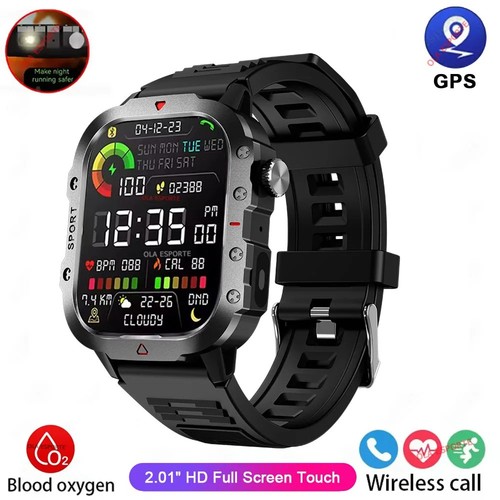 Smartwatch herren militär - smartwatch, mit