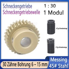 Zahnrad Schneckenrad Messing