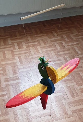 Papagei kinderspielzeug holz - kinderspielzeug,