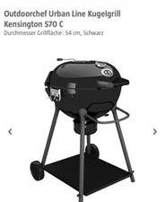 Toller Holzkohle Grill der Marke Outdoor Kensington , Modell 570c Urban Line