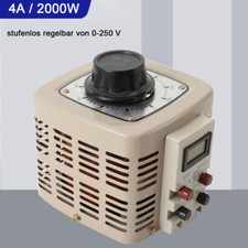Ringkerntransformator 2000w - 4a,