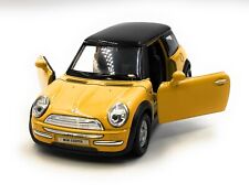 Mini Cooper Modellauto Auto Maßstab 1:34-39 Gelb
