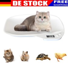 Digital Tierwaage Haustier Bis 15kg für Kinder Katzen Welpen und Kleintiere DHL