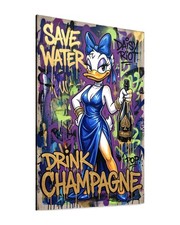 Daisy Duck Leinwand Bild Pop
