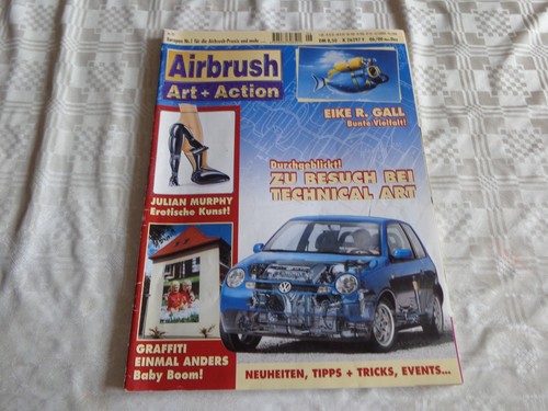 Zeitschrift airbrush art - -,