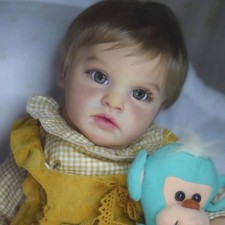 24" Painted Reborn Baby Doll