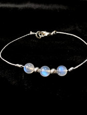Hochwertiger mondstein armband - hochwertiger, mondstein-armband