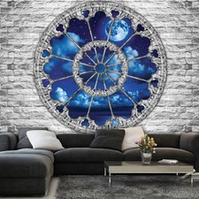 Fototapete XXL Mauer Fenster