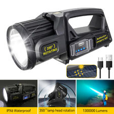 Super Hell 1300000LM LED Handscheinwerfer Camping Suchscheinwerfer Taschenlampe