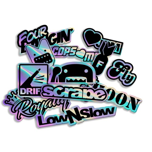 Jdm sticker set japan - jdm,