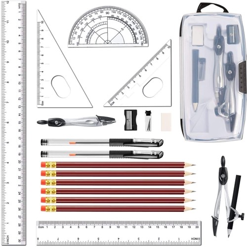 Geometrie schulset zirkel - geometrie,