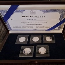 Die ersten fünf 5 DM als