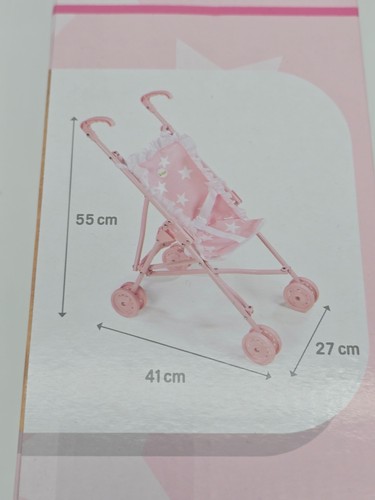 Nina puppenbuggy rosa - puppenbuggy,