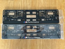 2 x Kennzeichenhalter BMW M