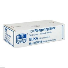 REAGENZGLAS 160x16mm 100