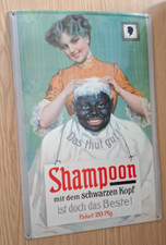 Blechschild Shampoon Schwarzkopf Schauma