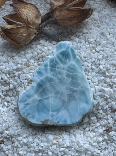 Larimar scheibe heilstein - larimar, scheibe,