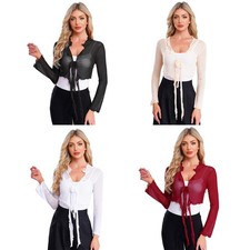 Damen Tanzjacke Bolero Langarm