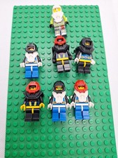 7x Lego Figur Taucher