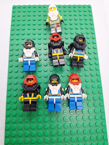 Lego figur taucher - 7x,