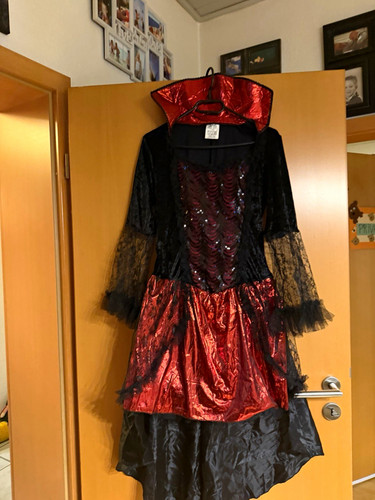 Vampir damen kostümkleid - vampir,
