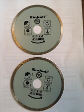 Einhell DIAMANT-Trennscheiben-Set 2 tlg. für Mauernutfräsen 125x22,2 mm