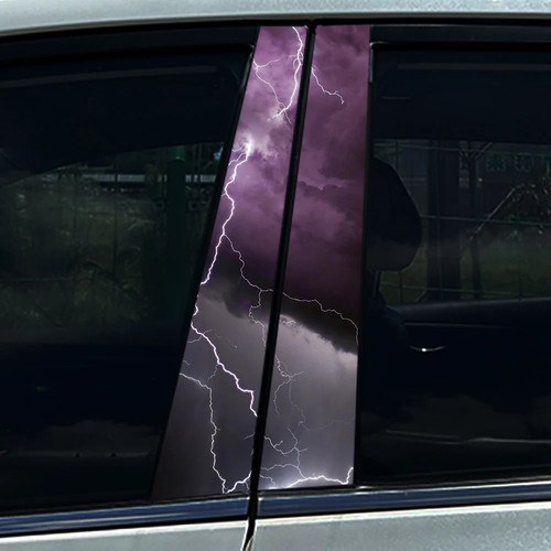 Blitz auto säulen - auto, b