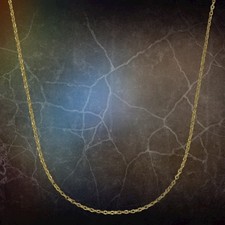 375 Goldkette 42 cm länge 9