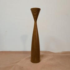 Vintage Kerzenständer Holz Tischleuchter im Minimalismus-Stil Kerzenleuchter