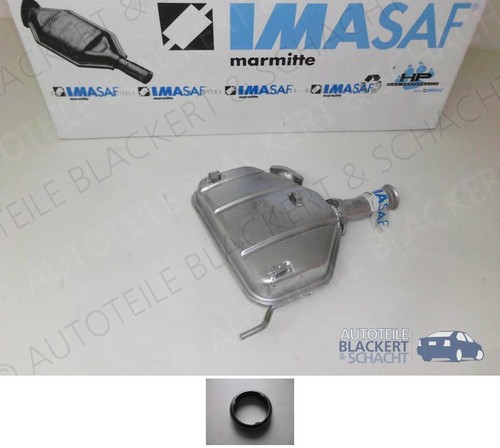 Imasaf auspuff mitteltopf - imasaf,