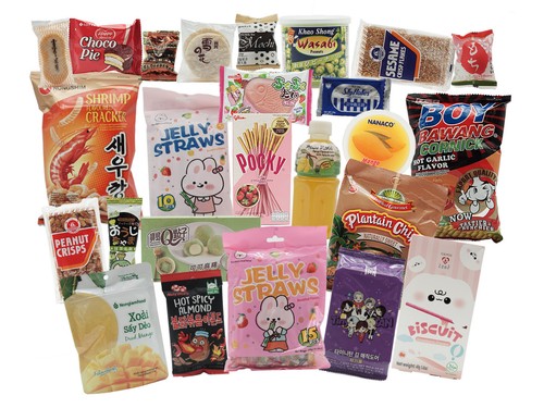 Asiatische süßigkeiten - asiatische,
