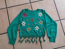 Flower Power - Bluse, aus den