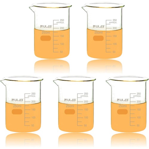 Glasbecher 250ml borosilikat - glasbecher,