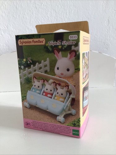 Sylvanian families triplets - families,