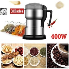 Elektrische Kaffeemühle 400W Kaffeebohnen Kaffemühle Espressomühl Gewürze Mühle