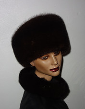 Luxus Damen Pelzmütze Nerz