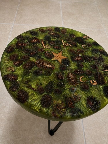 Epoxidharz beistelltisch - epoxidharz,