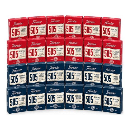 24x fournier 505 rot - 505, blau