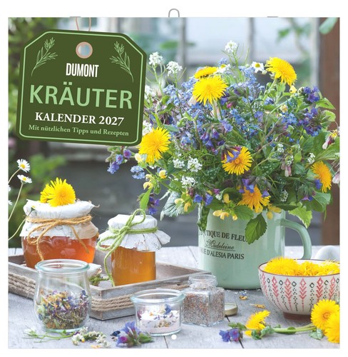 Dumonts kräuter kalender 2027 - dumonts,