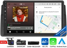 DAB+ E46X6S Android 13 6+64 Autoradio CarPlay Navi DSP Für BMW 3er E46 1999-2005