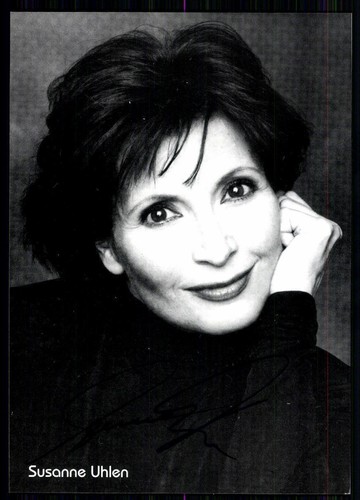 Susanne uhlen autogrammkarte - ,