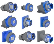 CEE Stecker Kupplung Gerätestecker Wandsteckdose Steckdose IP67 16A 3Pol