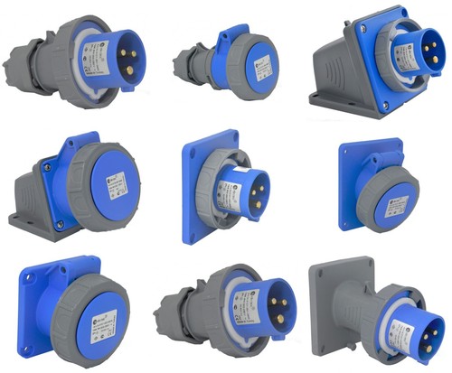 Cee stecker kupplung - stecker,