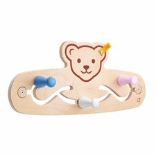 Selecta Steiff Garderobe Wandgarderobe Kindergarderobe Kinder Holz 44 x 19 cm