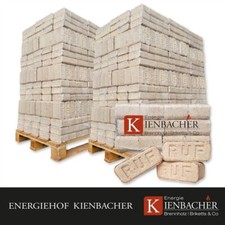 Holzbriketts RUF Form 100kg-2500kg Buche Eiche Öko Kamin Ofen Briketts Brennholz