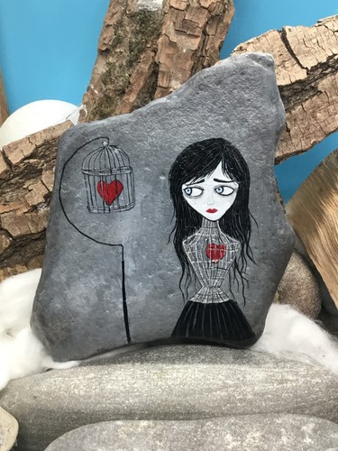 Gothic girl fashion - girl, a