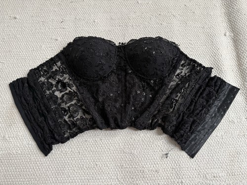 Damen bustier trägerlos - bustier, xl