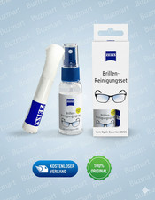 Zeiss Brillen-Reinigungsset - 30ml Spray + Mikrofasertuch 18 x 15 cm -